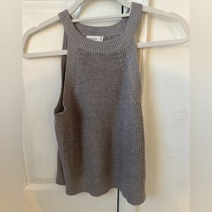 Gentle Fawn grey/Lavender XS sleeveless sweater shirt